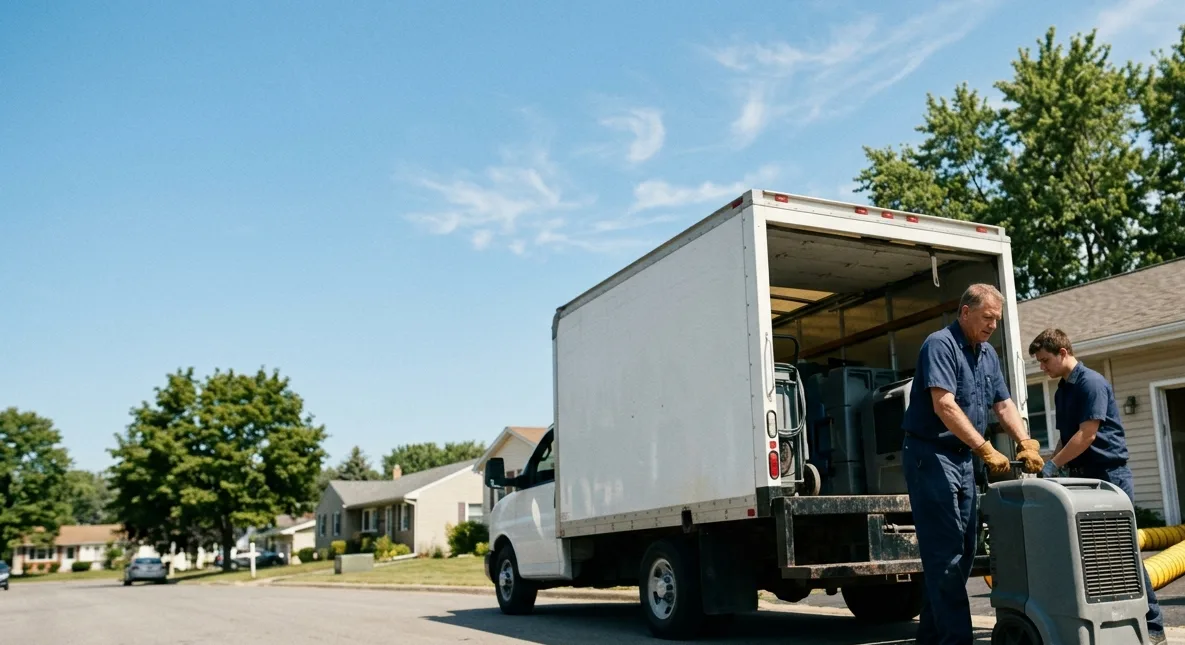 Water Damage Cleanup in Macksburg, OH near me